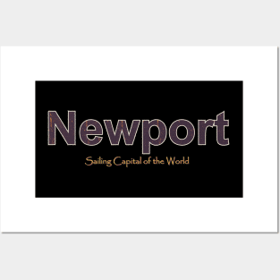 Newport Grunge Text Posters and Art